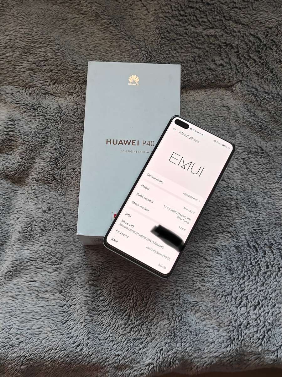 LATE ENTRY BARGAIN - HUAWEI P40 , 8/128GB, SILVER FROST, POUCH