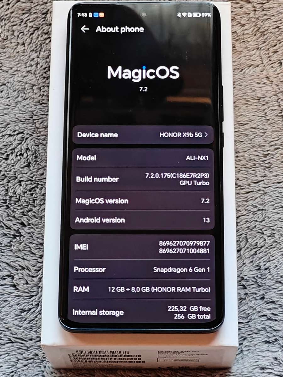 LATE ENTRY BARGAIN - HONOR X9B 5G AND HONOR CHOICE WATCH COMBO SET