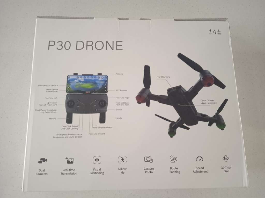 P30 Drone with camera - As good as new