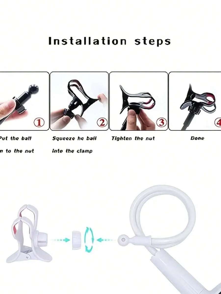 Flexible Desktop Mobile Phone Holder