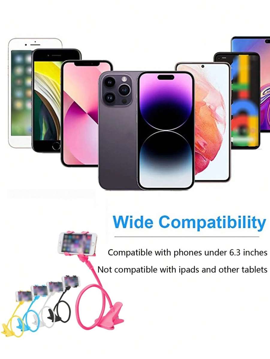 Flexible Desktop Mobile Phone Holder