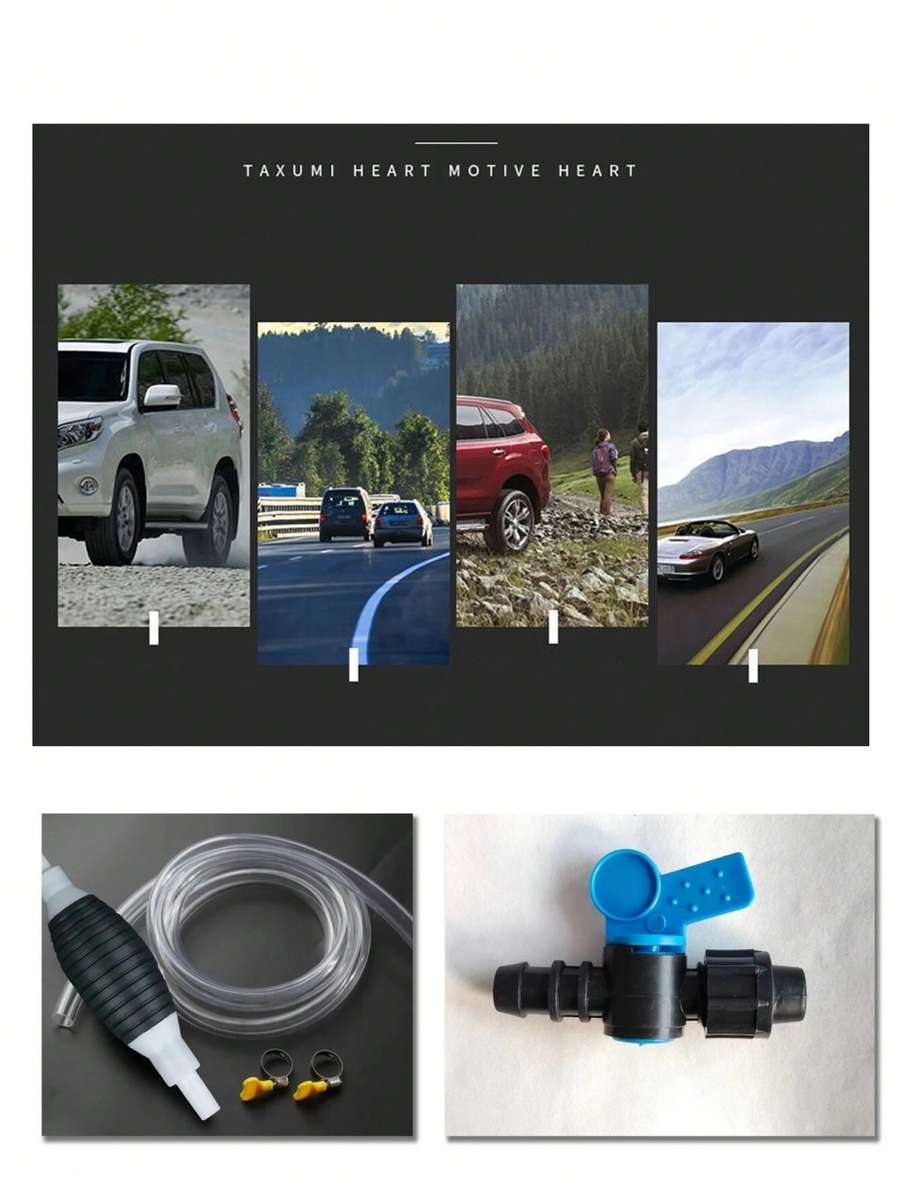 Water Pump With Full Set Of Hoses And Liquid Transfer Nozzle