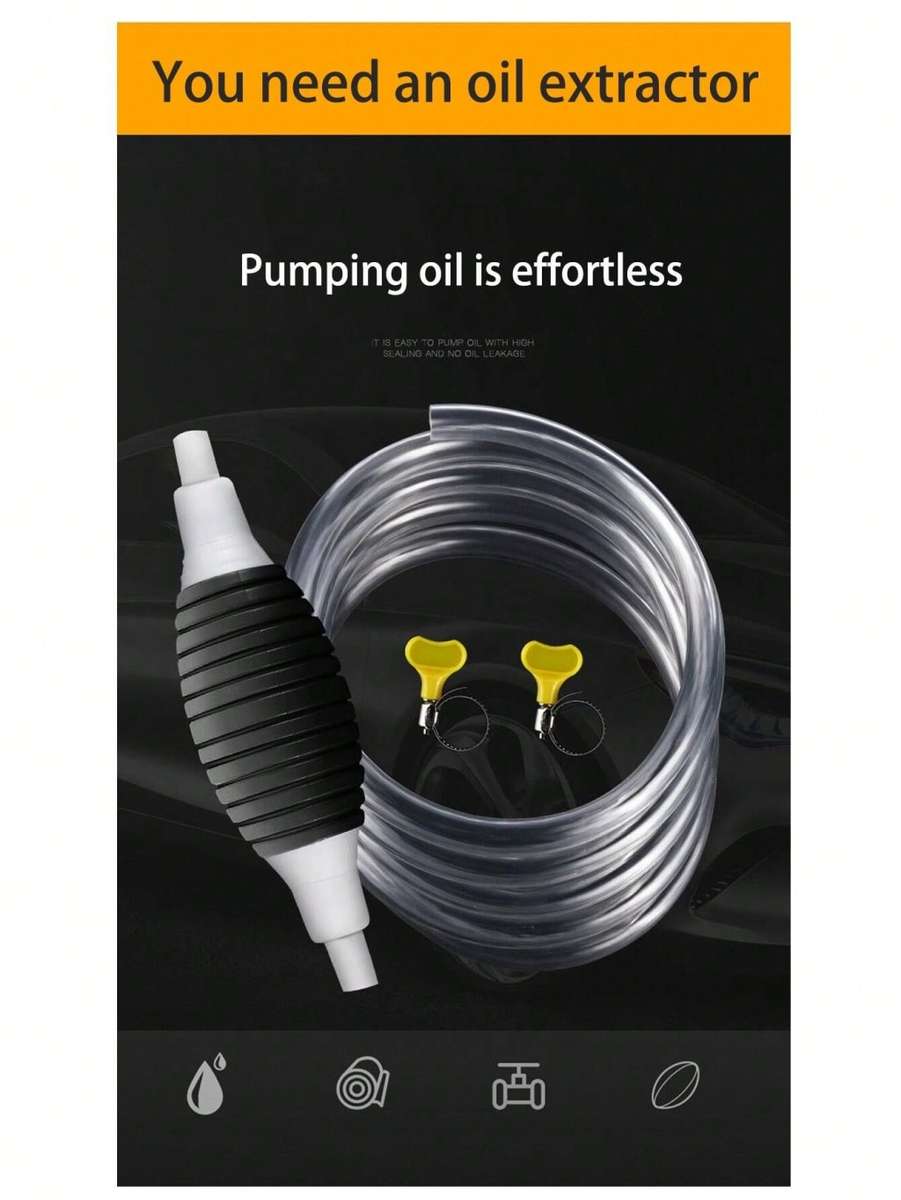 Water Pump With Full Set Of Hoses And Liquid Transfer Nozzle