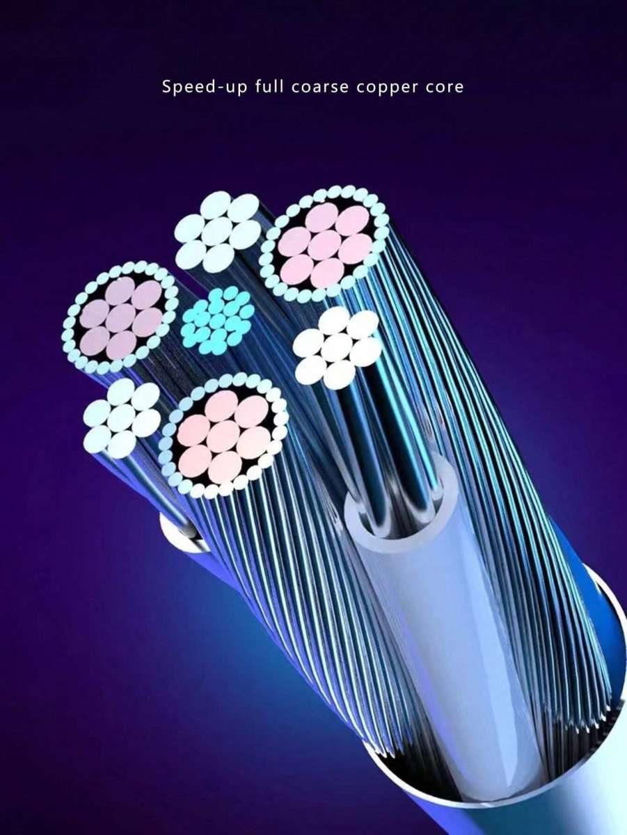 USB to Type-C Light up Streamer Data Cable