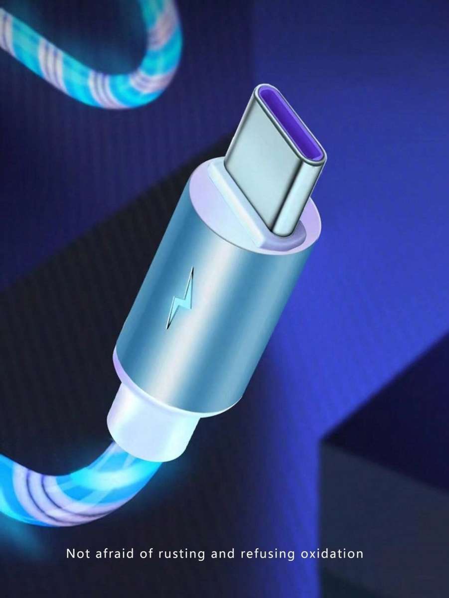 USB to Type-C Light up Streamer Data Cable