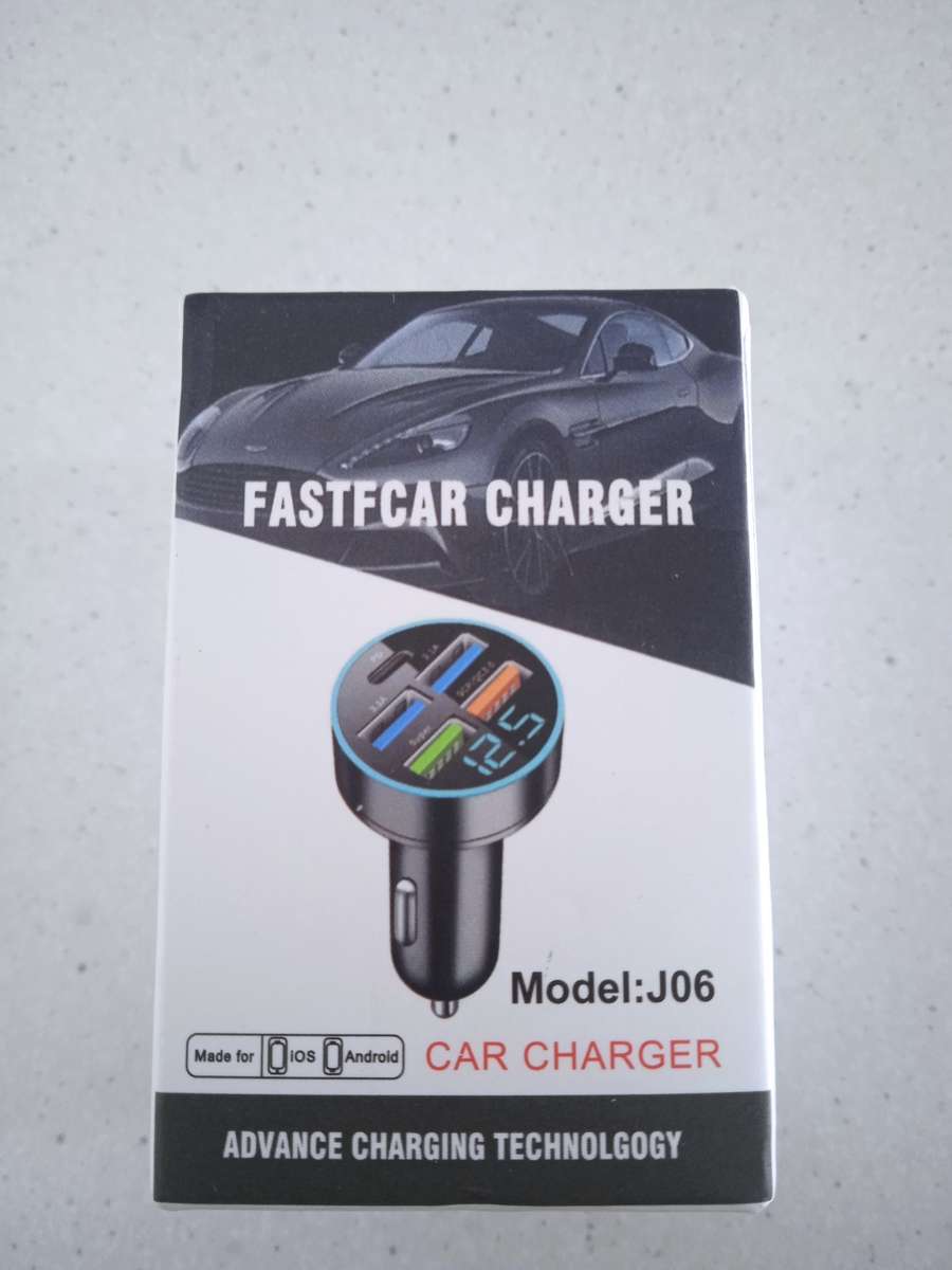 Car Charger 5 Ports USB