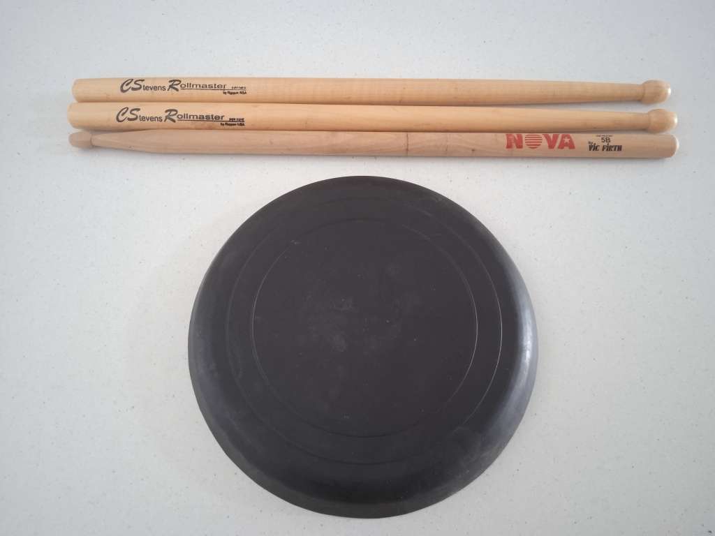Drum practice pad 8 inch