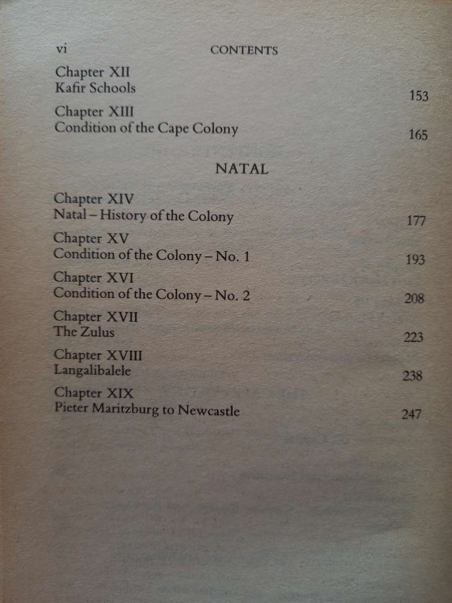 Anthony Trollope South Africa Volume 1 and Volume 2