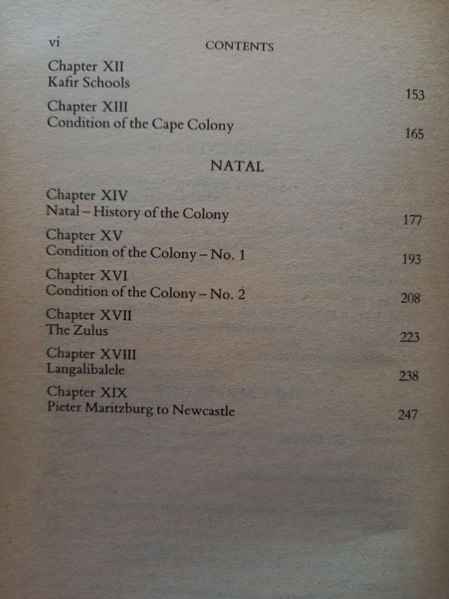 Anthony Trollope South Africa Volume 1 and Volume 2