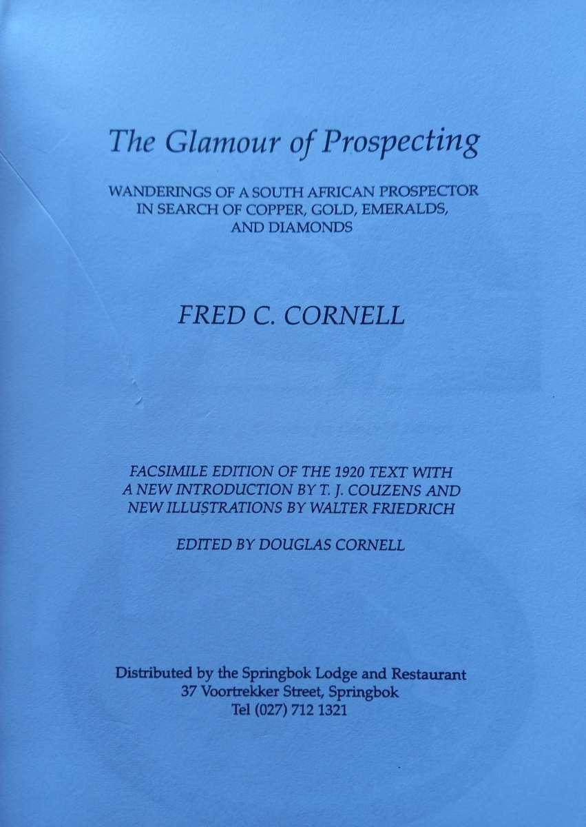 The Glamour of Prospecting by Fred C. Cornell