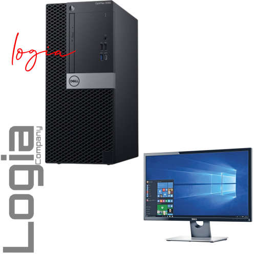 DELL 5060 i5 8th-GEN 16GB 500SSD 500HDD +24INCH Monitor