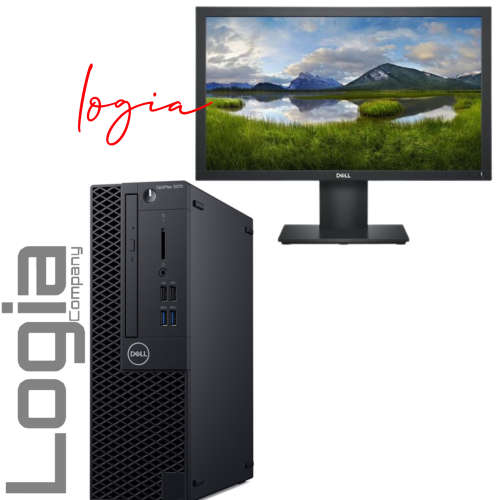 Dell 3070 i5 9th-Gen 16DDR4 512SSD 500HDD + 20` Monitor