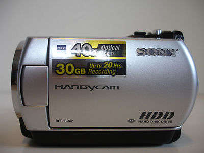 Sony Handycam 30gb Hard Drive DCR-SR42