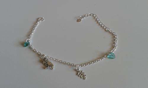 Fashion Anklet Silver stamped 925 Bracelet