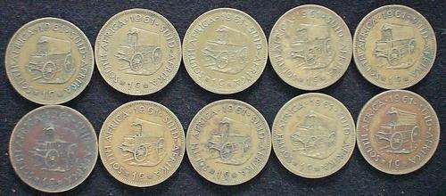 1961 1 CENT PIECES @  R1 START  FOR ALL 10 COINS