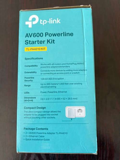 AV600 Powerline Starter Kit