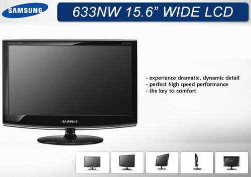 15.6" SAMSUNG WIDE LCD MONITOR(633NW)
