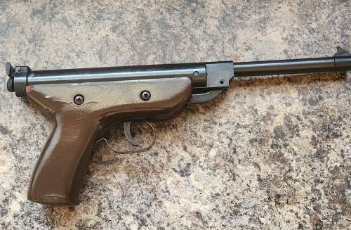 Vintage ` Luger Style ` Air pellet gun ,collectors item