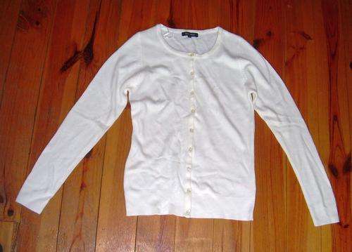 White long sleeve Cardigan from Key West, UK 10