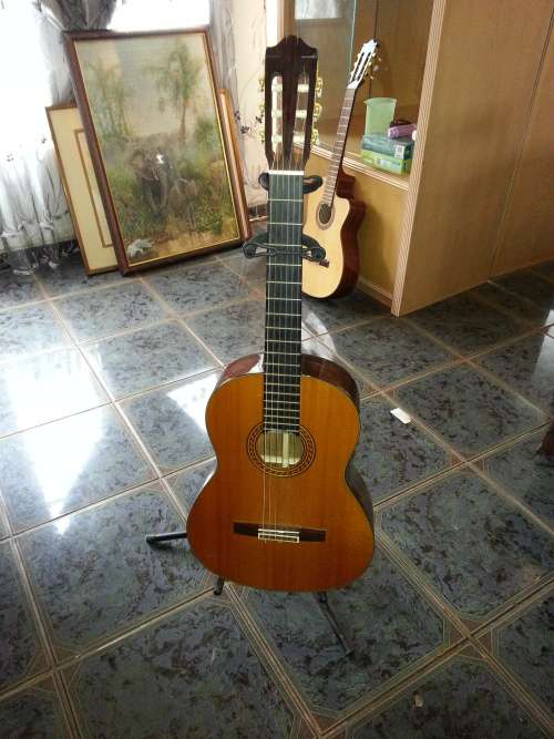 Yamaha Solid Spruce Classical Guitar (CG150SA) incl Stand.