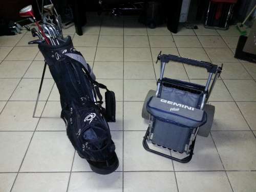 Golf Set with Bag & Cart Air Max (Collection only)