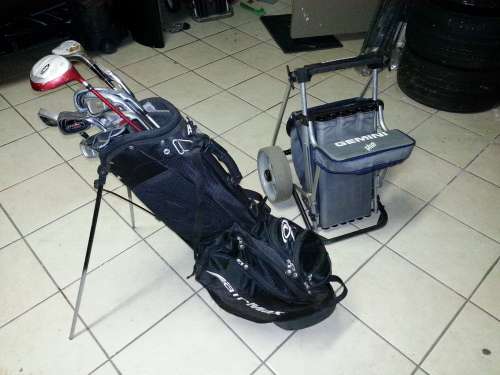 Golf Set with Bag & Cart Air Max (Collection only)