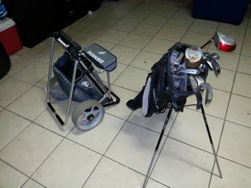 Golf Set with Bag & Cart Air Max (Collection only)