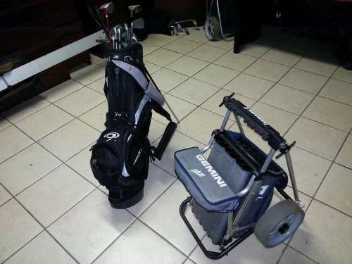 Golf Set with Bag & Cart Air Max (Collection only)