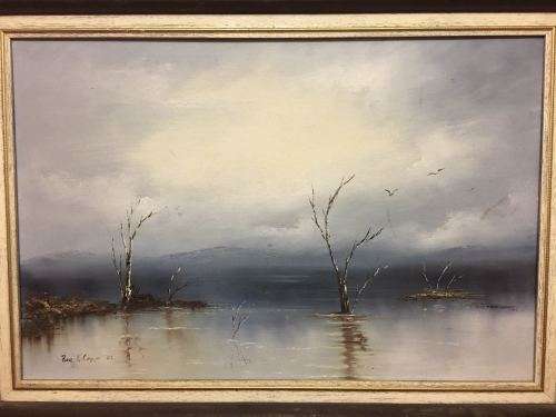 Rose O Coqqor 1982 Oil Painting