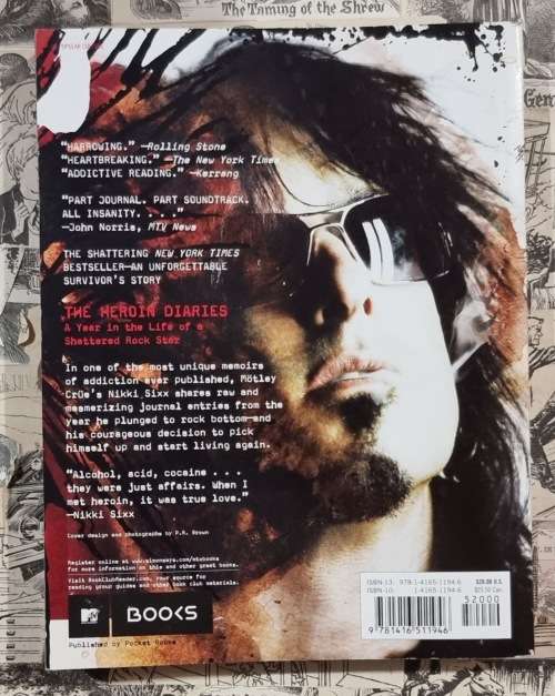 The Heroin Diaries by Nikki Sixx - Softcover