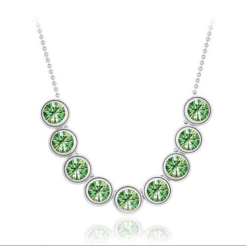 LOCAL STOCK  MADE WITH SWAROVSKI ELEMENTS  CRYSTAL STYLE NECKLACE