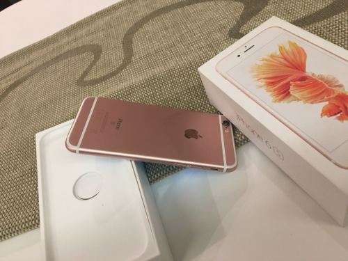 iPhone 6S Rose Gold (64GB capacity) *EXCELLENT CONDITION * 9/10, comes with BOX and charger