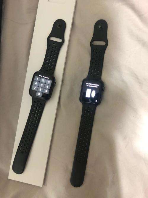 Apple Watch Series 3 (NIKE EDITION) 44mm Space Grey with Black Sport Band EXCELLENT CONDITION