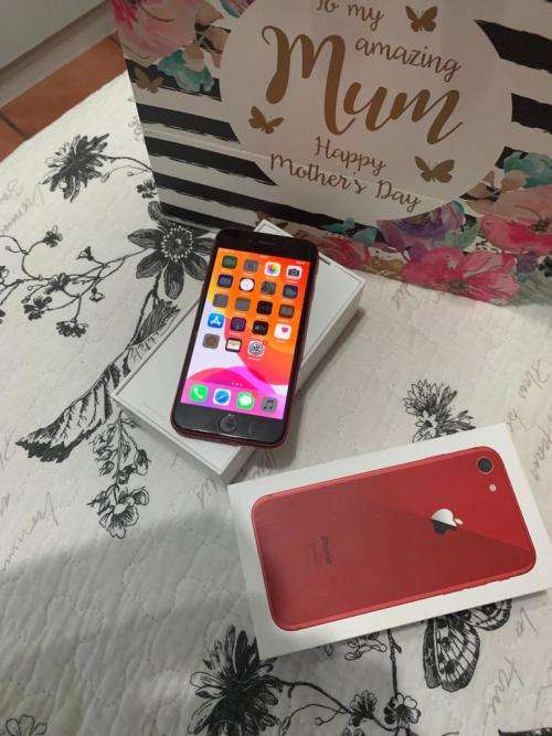 iPhone 8 Red Edition (64GB capacity) *LOOKS BRAND NEW *, comes with box and accessories