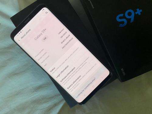 Samsung Galaxy S9 Plus (128GB) Lilac *EXCELLENT CONDITION * + box & all accessories