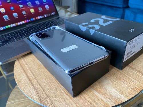Samsung Galaxy S20Plus Cosmic Gray(128GB)*EXCELLENT CONDITION box and accessories (DUAL SIM)