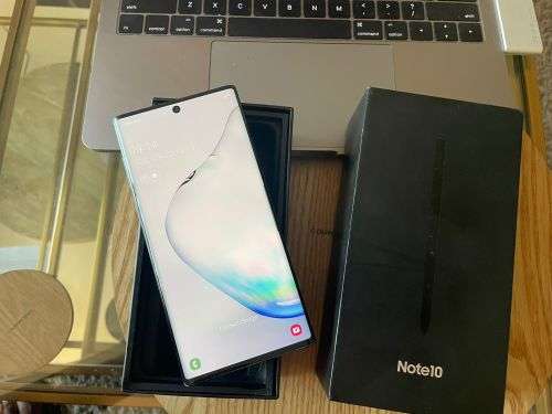 Samsung Galaxy Note 10 (128GB) Prism Black *EXCELLENT CONDITION *  + Box and accessories