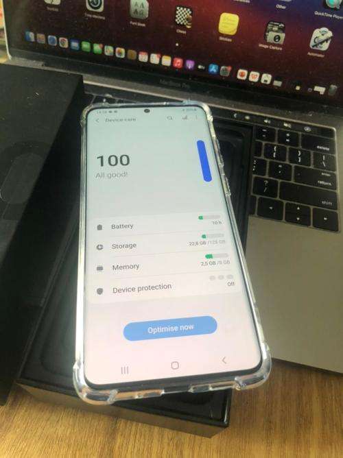 Samsung Galaxy S20 Plus (128GB) Black *EXCELLENT CONDITION *  + Box and accessories