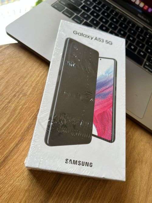 Samsung Galaxy A53 5G Dual Sim (128GB) *BRAND NEW SEALED * + screen protector and pouch.