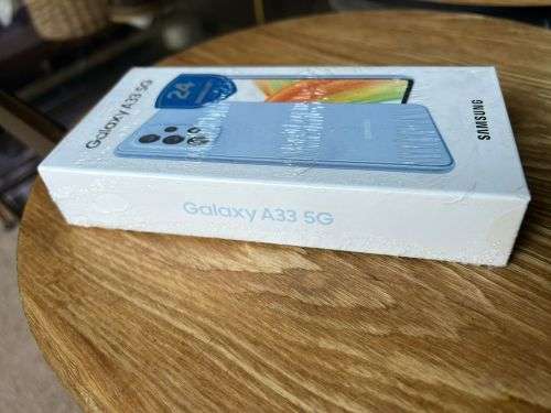 Samsung Galaxy A33 5G Dual Sim (128GB) *BRAND NEW SEALED   Complemenary screen protector and pouch