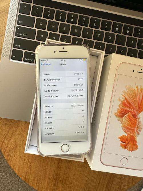 iPhone 6S Rose Gold (64GB) * EXCELLENT CONDITION  + box and all accessories