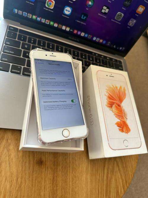 iPhone 6S Rose Gold (64GB) * EXCELLENT CONDITION  + box and all accessories