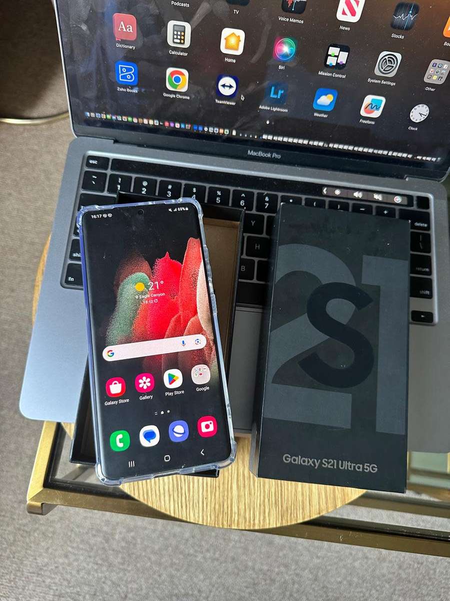 Samsung Galaxy S21 Ultra Phantom Black 12GB Ram (256GB)