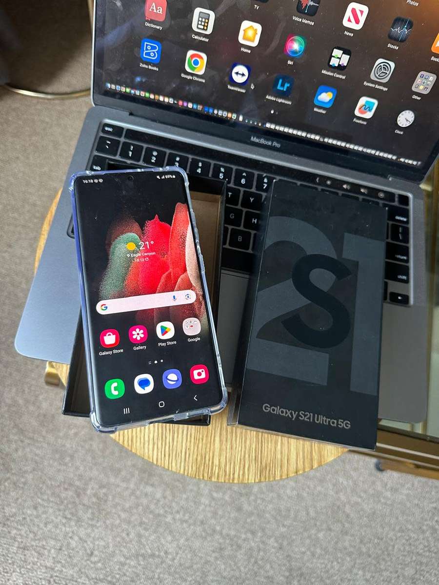 Samsung Galaxy S21 Ultra Phantom Black 12GB Ram (256GB)