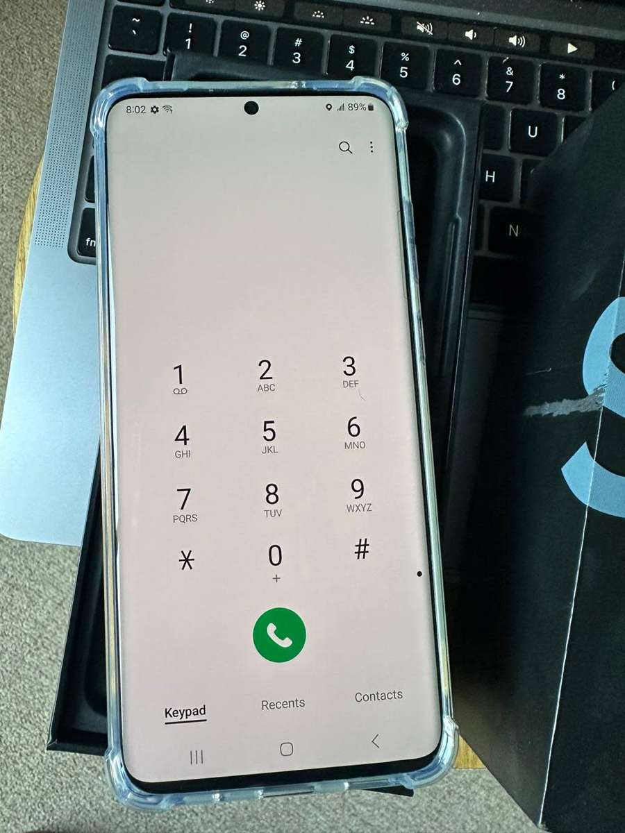 Refurbished Samsung Galaxy S20 Plus Cloud Blue (128GB) In Excellent Condition +Box + Accessories