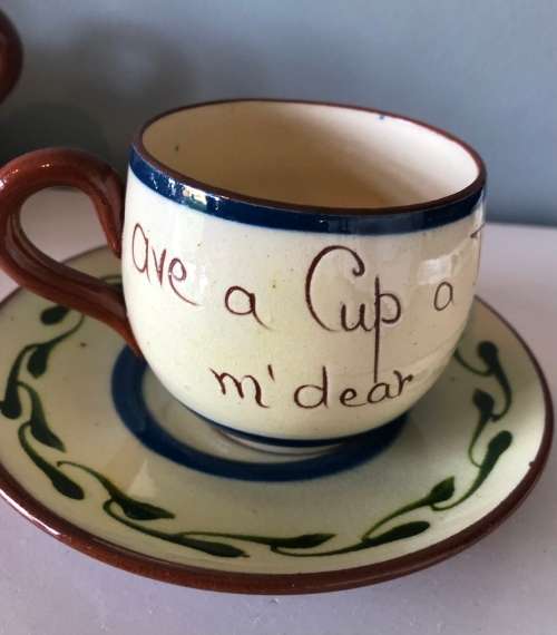 Watcombe Torquay Motto Ware Teaset