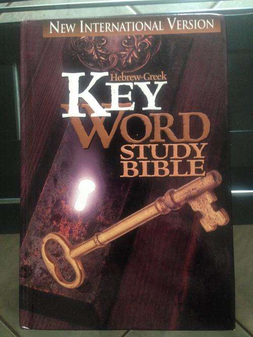 NIV Hebrew-Greek Key Word Study Bible (New International Version) - Hardcover