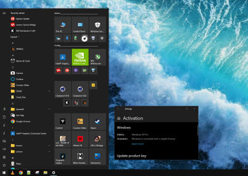 Complete gaming setup. 7th gen i7