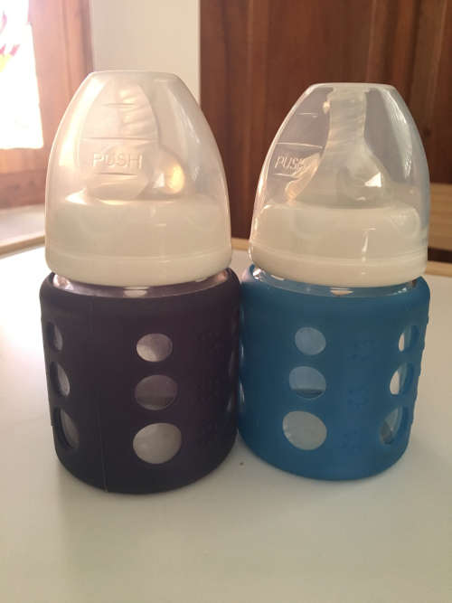 Cherub Glass Bottles 240ml X2