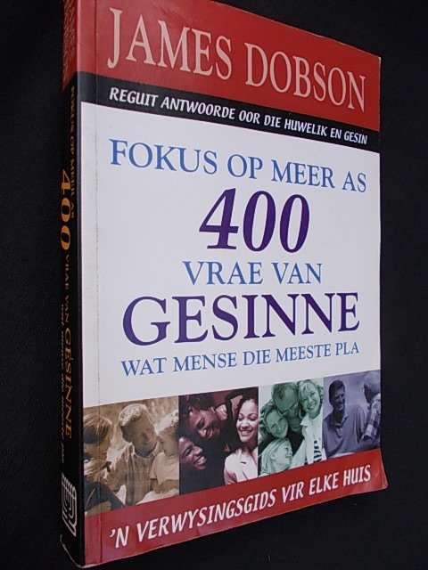 Fokus op meer as 400 vrae van GESINNE wat mense die meeste pla